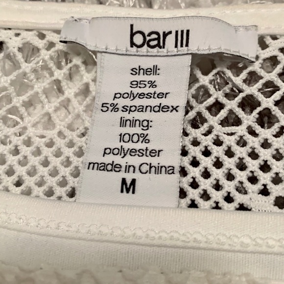 Bar III White Lace Dress - Picture 4 of 6